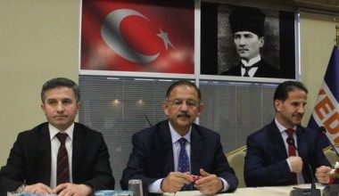 Çevre Şehirlicilik Bakanı; ÖZHASEKİ Yedpa’nın sorunlarını 15 Günde Çözeriz…..