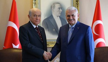 Başbakan Yıldırım ile MHP Genel Başkanı Bahçeli bir araya geldi