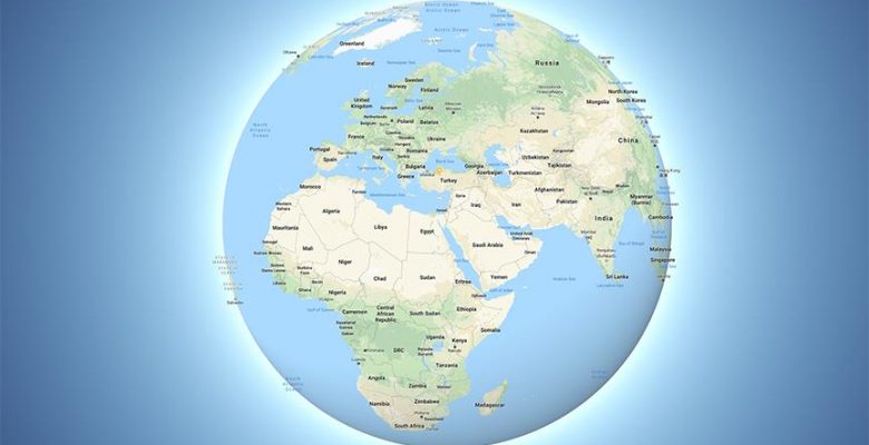 Google Dünya’yı artık küre olarak gösteriyor
