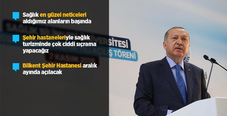 Cumhurbaşkanı Erdoğan: Sağlıkta millileşme savunma sanayi kadar önemli.