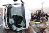 Malatya’da yolcu midibüsü devrildi: 7 ölü, 15 yaralı.