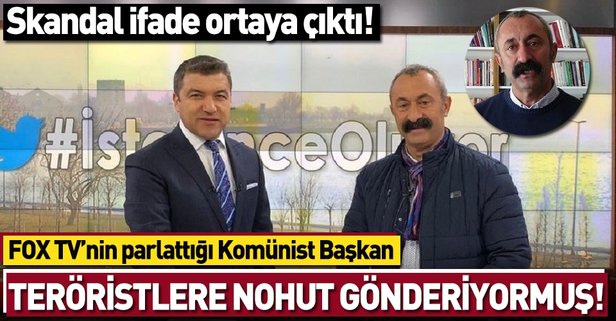 FOX TV’nin parlattığı Komünist Başkan Fatih Mehmet Maçoğlu örgüt nohutçusu çıktı!.
