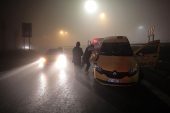 İstanbul’da yoğun sis kazalara neden oldu.