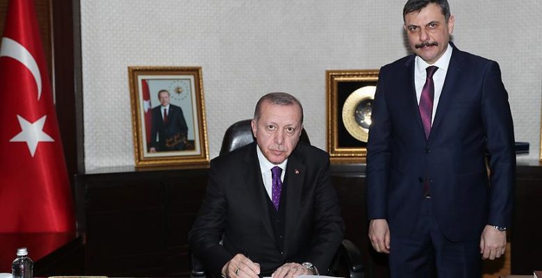 Cumhurbaşkanı Erdoğan Çorum Valisi’ni kabul etti.