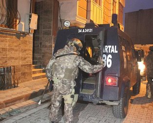 İstanbul’da uyuşturucu operasyonu.
