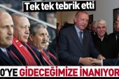 Başkan Erdoğan’dan A Milli Takım’a tam destek! “2020’ye gideceğimize inanıyorum”.