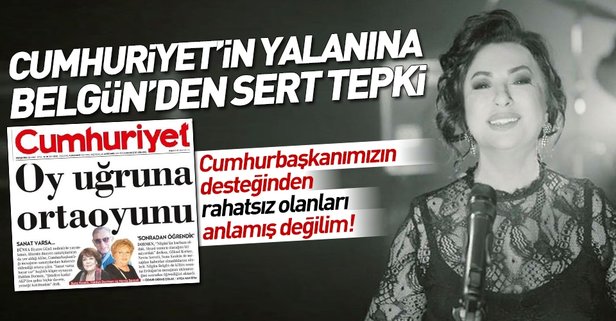 Nilgün Belgün’den Cumhuriyet Gazetesi’nin yalanına ve bazı oyuncuların çarpıtmasına yanıt.