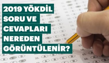 2019 YÖKDİL sınav soruları ve cevap anahtarı yayımlandı! YÖKDİL sonuçları ne zaman, hangi gün açıklanacak?
