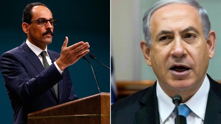 Cumhurbaşkanlığı Sözcüsü İbrahim Kalın’dan Netanyahu’ya tepki.