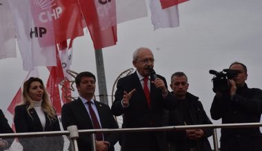 Kılıçdaroğlu: “Huzurdan, üretmekten, çalışmaktan yanayız”.