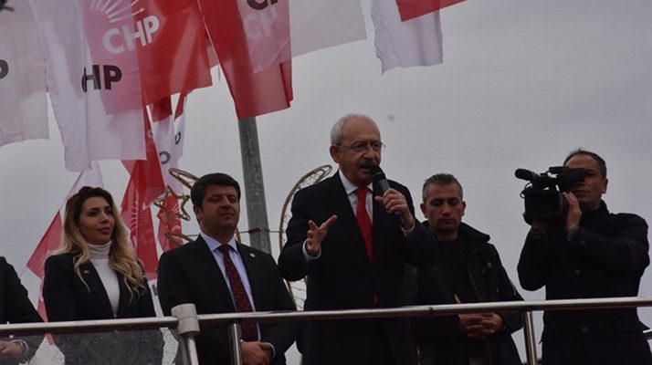 Kılıçdaroğlu: “Huzurdan, üretmekten, çalışmaktan yanayız”.