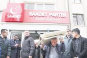 İcraatın içinden! Fatih Erbakan, Saadet Partisi Genel Merkezi’ni icraya verdi.