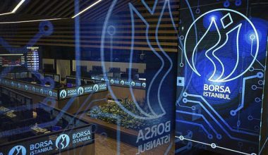 Borsa günün ilk yarısında geriledi.