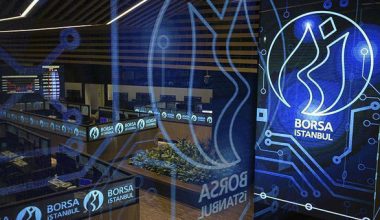 Borsa günün ilk yarısında geriledi.