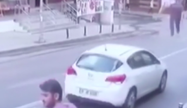 Cam Silen kadın yola düştü