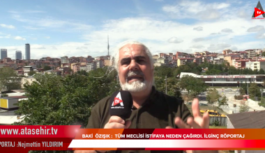 BAKİ ÖZIŞIK TÜM MECLİSİ İSTİFAYA NEDEN ÇAĞIRDI . İLGİNÇ RÖPORTAJ .