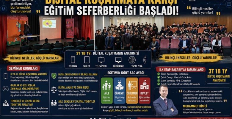 Ataşehir’de “Dijital Kuşatma”ya Karşı Eğitim Seferberliği Başladı