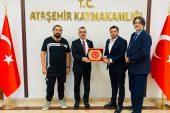 Bağımsız Medya ve Gazeteciler Derneği’nden Ataşehir Kaymakamı Eren Arslan’a Ziyaret Bağımsız Medya ve Gazeteciler Derneği’nden Ataşehir Kaymakamı Eren Arslan’a Ziyaret