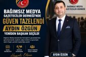 Bağımsız Medya Gazeteciler Derneği’nde Güven Tazelendi: Aydın Özgün Yeniden Başkan Seçildi Bağımsız Medya Gazeteciler Derneği’nde Güven Tazelendi: Aydın Özgün Yeniden Başkan Seçildi