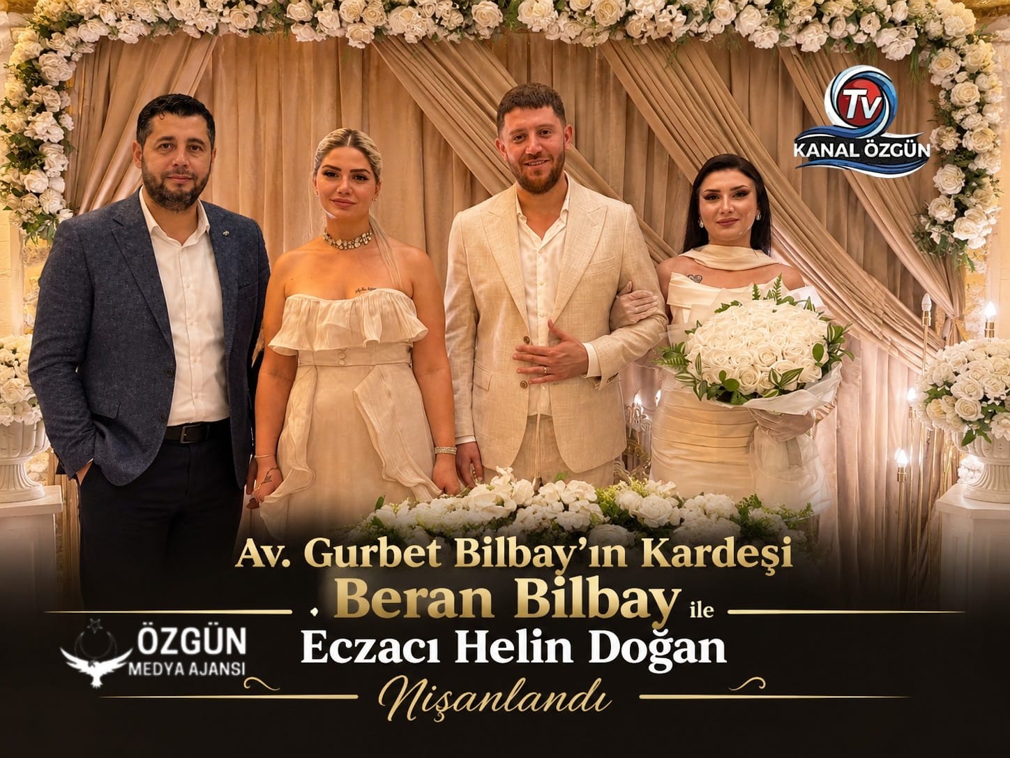 Bağımsız Medya Başkanı Aydın Özgün’ün avukatı Av. Gurbet Bilbay’ın kardeşi
